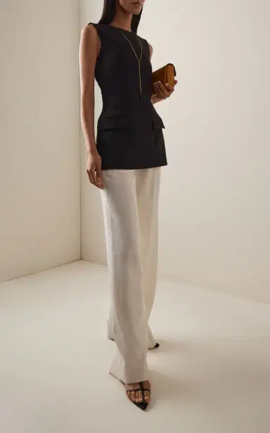 TOTEME Sleeveless Suiting Top | Thumbnail 2