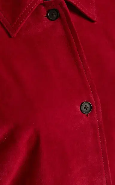 TOTEME Suede Overshirt | Thumbnail 5 TOTEME Suede Overshirt | Thumbnail 5