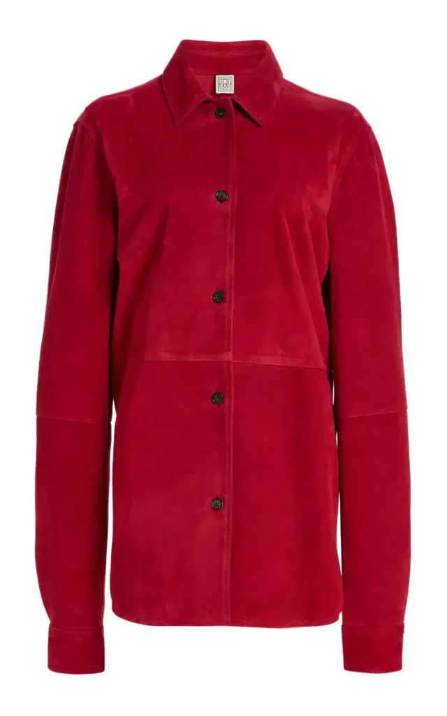 Toteme Suede Overshirt