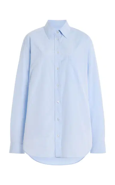 The Row Gavina Poplin Shirt | Thumbnail 1 The Row Gavina Poplin Shirt | Thumbnail 1