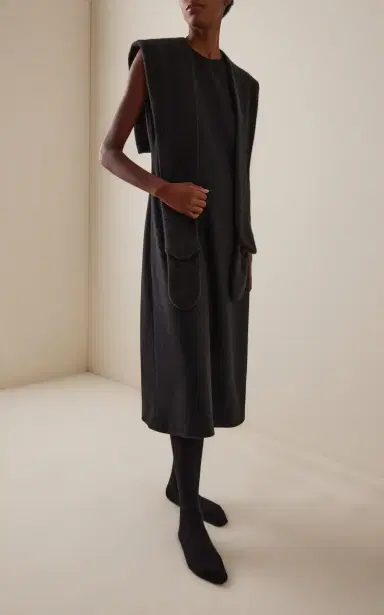 The Row Imara Cashmere Midi Dress | Thumbnail 2 The Row Imara Cashmere Midi Dress | Thumbnail 2
