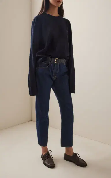 The Row Riaco Rigid Mid-Rise Slim Jeans | Thumbnail 2