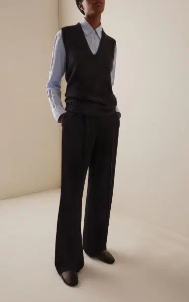 The Row Virgil Pleated Wool Pants | Thumbnail 2 The Row Virgil Pleated Wool Pants | Thumbnail 2