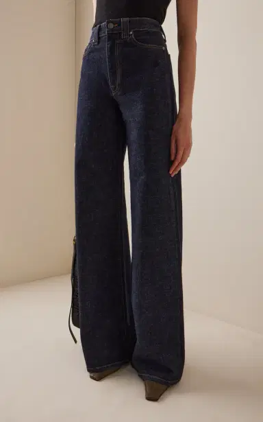 Khaite Dane High-Rise Wide-Leg Jeans | Thumbnail 3 Khaite Dane High-Rise Wide-Leg Jeans | Thumbnail 3