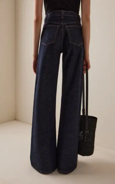 Khaite Dane High-Rise Wide-Leg Jeans | Thumbnail 4 Khaite Dane High-Rise Wide-Leg Jeans | Thumbnail 4