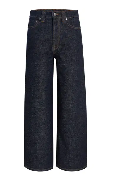 Khaite Dane High-Rise Wide-Leg Jeans | Thumbnail 1 Khaite Dane High-Rise Wide-Leg Jeans | Thumbnail 1