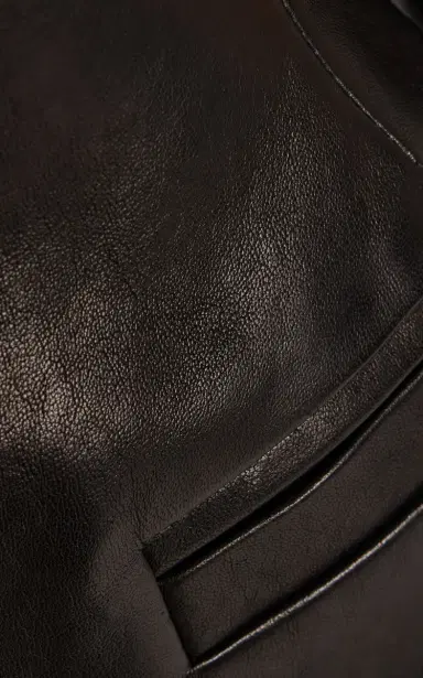 Khaite Nara Tailored Leather Jacket | Thumbnail 5