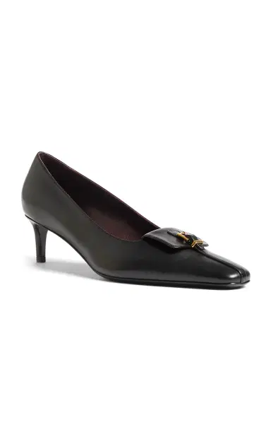 Khaite Celia Pocket Leather Pumps | Thumbnail 1 Khaite Celia Pocket Leather Pumps | Thumbnail 1