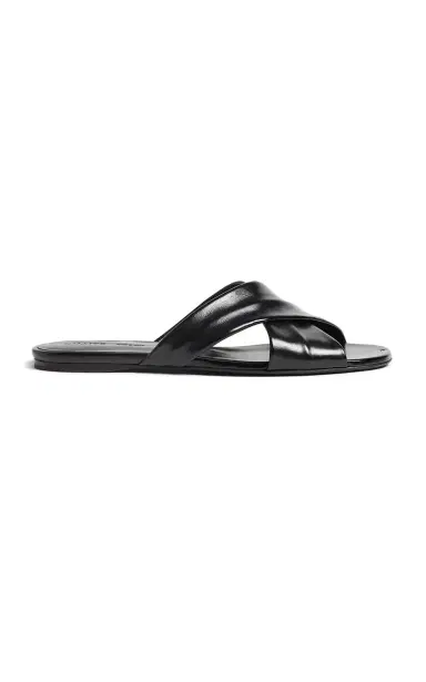 Khaite Liria Leather Sandals | Thumbnail 1 Khaite Liria Leather Sandals | Thumbnail 1