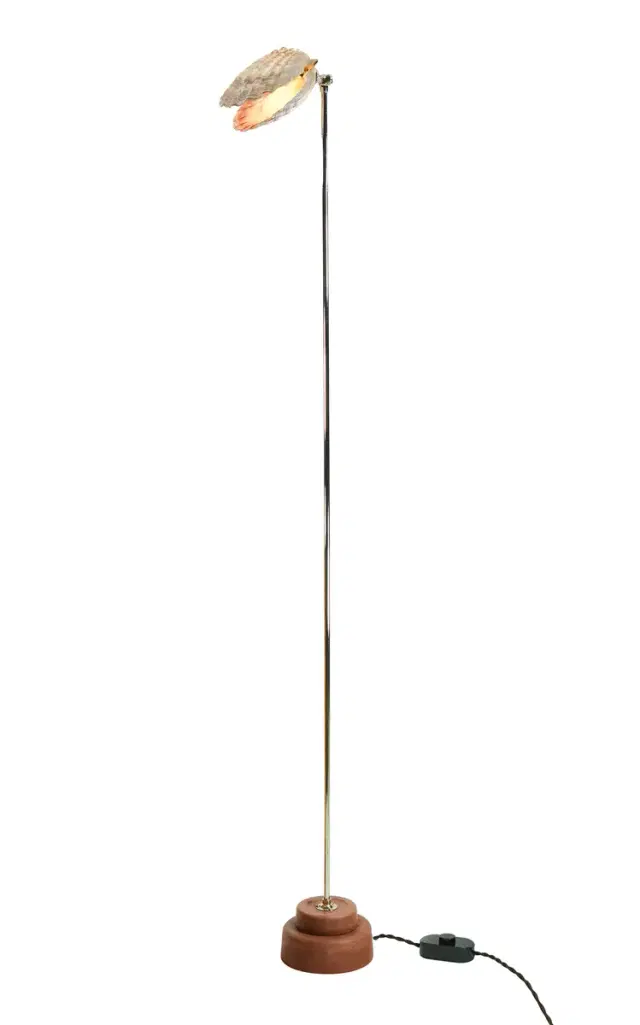 Lavender Lion's Paw Floor Lamp - Purple