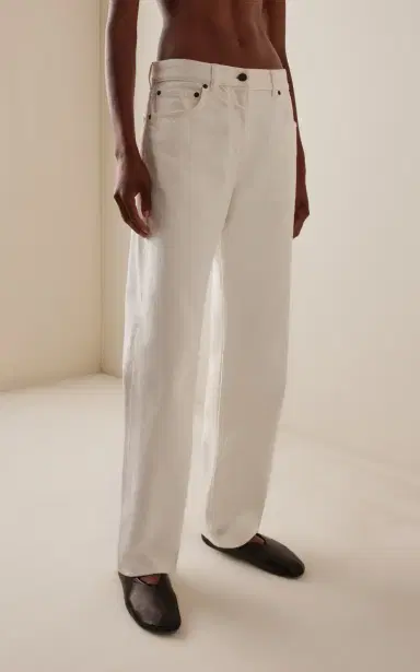 The Row Burty Rigid Low-Rise Straight-Leg Jeans | Thumbnail 3