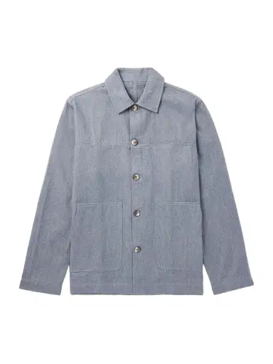 Frescobol Carioca Belford Herringbone Cotton and Cashmere-Blend Jacket - Men | Thumbnail 1 Frescobol Carioca Belford Herringbone Cotton and Cashmere-Blend Jacket - Men | Thumbnail 1