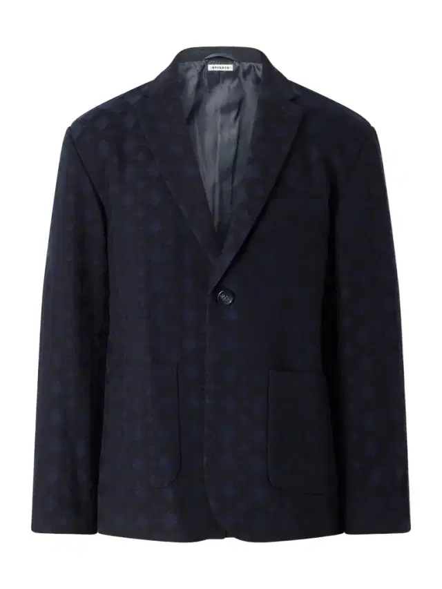 Shippou Cotton and Wool-Blend Jacquard Suit Jacket - Men