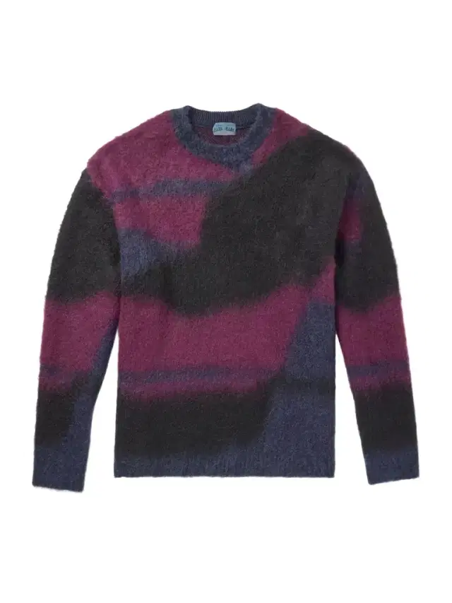Blue Blue Japan Dégradé Brushed Jacquard-Knit Sweater - Men