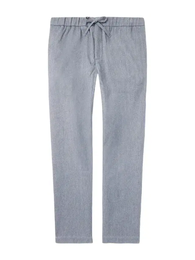 Frescobol Carioca Oscar Straight-Leg Herringbone Cotton and Cashmere-Blend Drawstring Trousers - Men