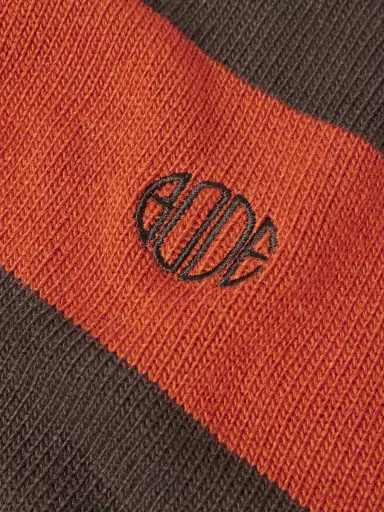 BODE Logo-Embroidered Striped Wool Polo Shirt - Men | Thumbnail 5 BODE Logo-Embroidered Striped Wool Polo Shirt - Men | Thumbnail 5