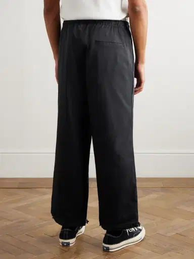 WTAPS Straight-Leg Cropped COOLMAX® Drawstring Trousers - Men | Thumbnail 4 WTAPS Straight-Leg Cropped COOLMAX® Drawstring Trousers - Men | Thumbnail 4