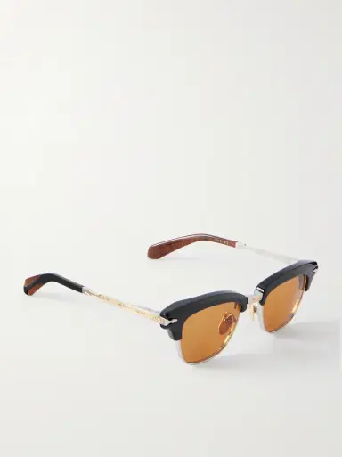 Jacques Marie Mage Sartre D-Frame Acetate and Silver-Tone Sunglasses - Men | Thumbnail 4 Jacques Marie Mage Sartre D-Frame Acetate and Silver-Tone Sunglasses - Men | Thumbnail 4
