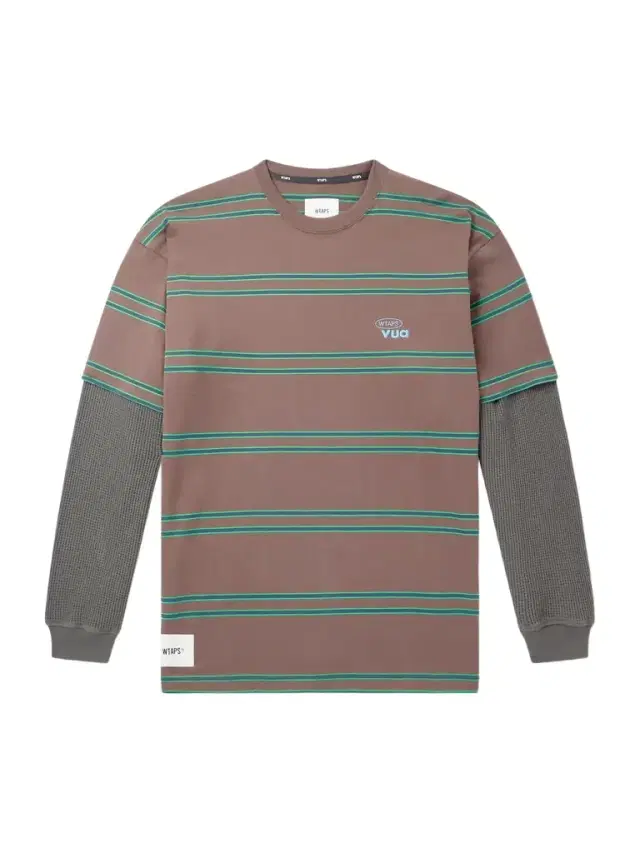 Waffle-Knit Trimmed Logo-Embroidered Striped Cotton-Jersey T-Shirt - Men