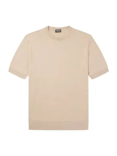 Zegna Cotton T-Shirt - Men | Thumbnail 1 Zegna Cotton T-Shirt - Men | Thumbnail 1