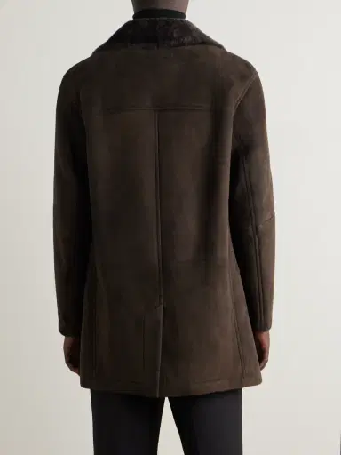Zegna Shearling Coat - Men | Thumbnail 4