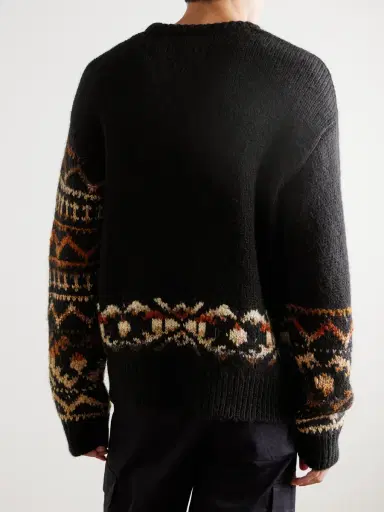 NN07 Emil 60032 Fair Isle Wool-Blend Sweater - Men | Thumbnail 3