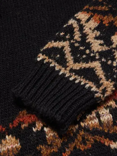 NN07 Emil 60032 Fair Isle Wool-Blend Sweater - Men | Thumbnail 4