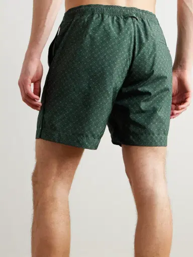 Orlebar Brown Bulldog Solstice Straight-Leg Mid-Length Printed Recycled Swim Shorts - Men | Thumbnail 3