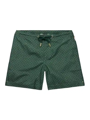 Orlebar Brown Bulldog Solstice Straight-Leg Mid-Length Printed Recycled Swim Shorts - Men | Thumbnail 1
