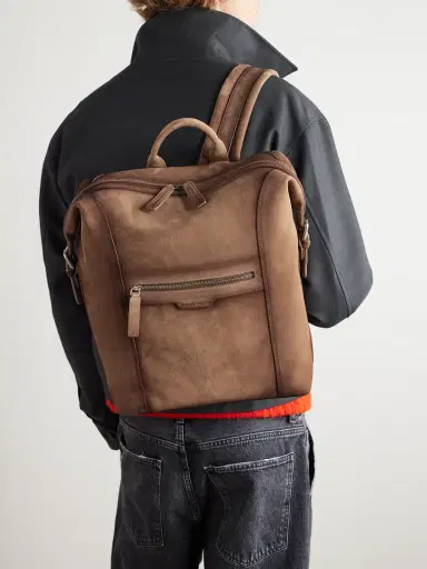 Officine Creative Jules Suede Backpack - Men | Thumbnail 2