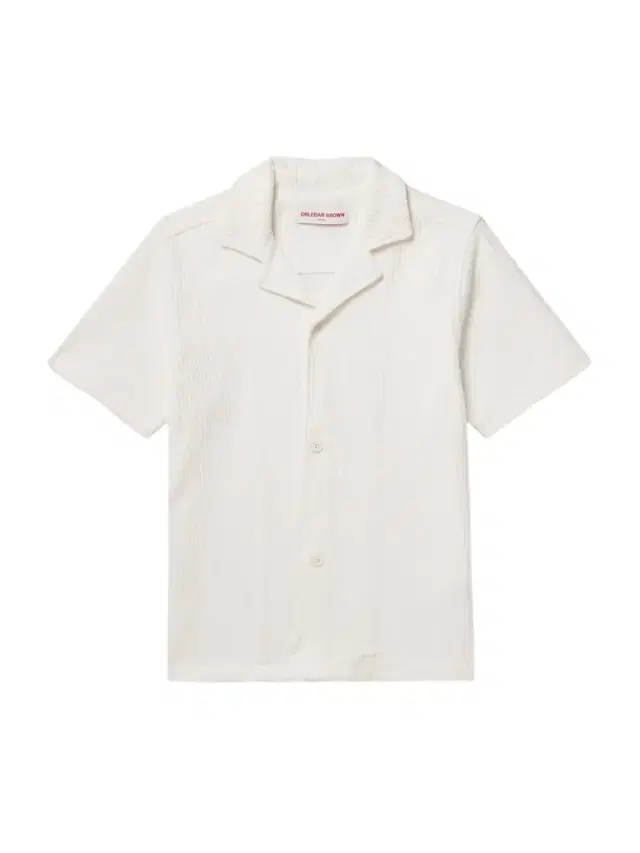 Howell Camp-Collar Ribbed Organic Cotton Shirt - Men