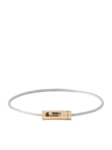 LE GRAMME 6G 18-Karat Gold, Titanium and Sterling Silver Bracelet - Men | Thumbnail 1