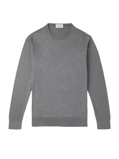 John Smedley Hatfield Sea Island Cotton Sweater - Men | Thumbnail 1 John Smedley Hatfield Sea Island Cotton Sweater - Men | Thumbnail 1