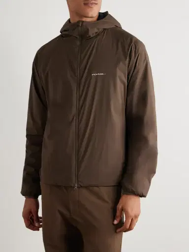 Portal Level Alpha Logo-Print Fleece-Trimmed Recycled-Shell Jacket - Men | Thumbnail 3 Portal Level Alpha Logo-Print Fleece-Trimmed Recycled-Shell Jacket - Men | Thumbnail 3