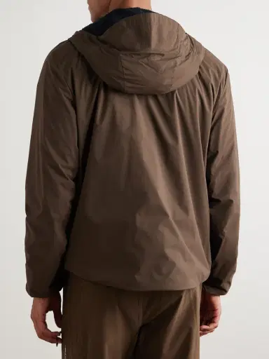 Portal Level Alpha Logo-Print Fleece-Trimmed Recycled-Shell Jacket - Men | Thumbnail 4 Portal Level Alpha Logo-Print Fleece-Trimmed Recycled-Shell Jacket - Men | Thumbnail 4