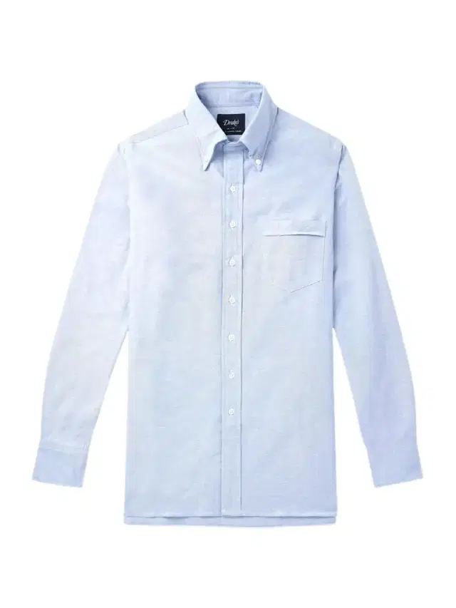 Button-Down Collar Cotton Oxford Shirt - Men