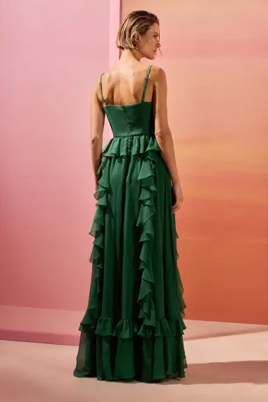 PatBo CHIFFON DAYDREAM FLOWERS MAXI DRESS | Thumbnail 3