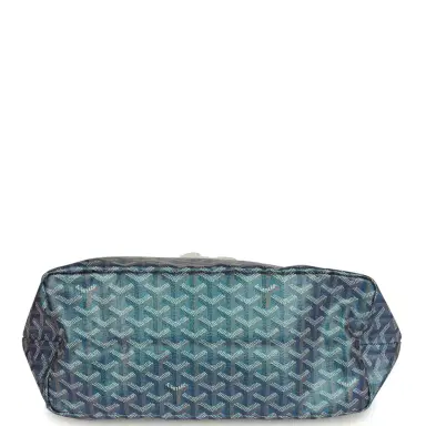 goyard Goyard Goyardine Pearly Blue Saint Louis PM Tote Bag Palladium Hardware | Thumbnail 7 goyard Goyard Goyardine Pearly Blue Saint Louis PM Tote Bag Palladium Hardware | Thumbnail 7