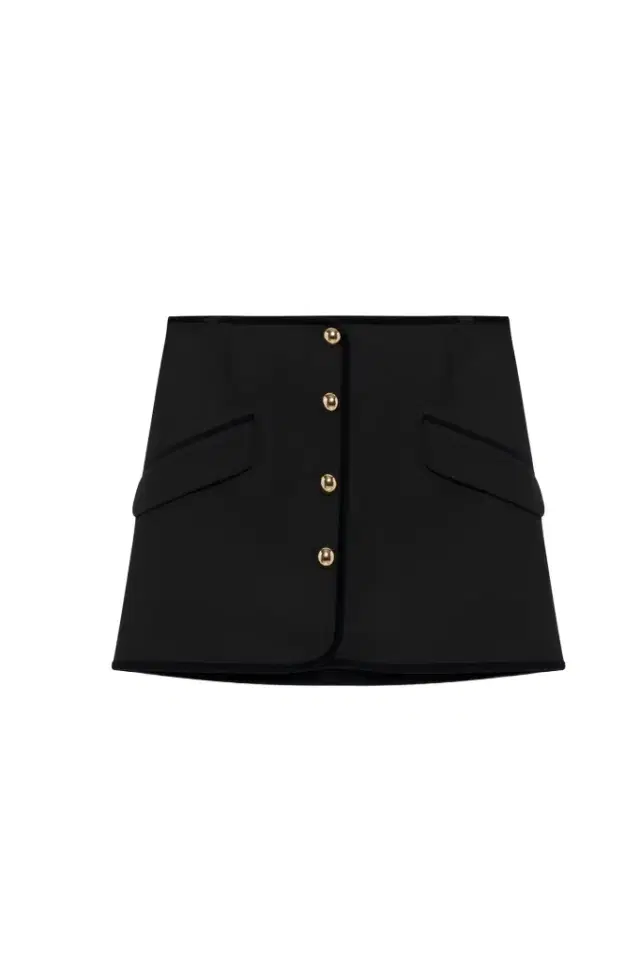 Simkhai Astor Velvet Trimmed Mini Skirt