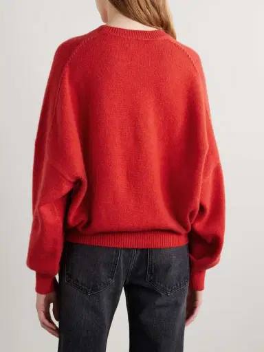 Khaite Margaux Oversized Cashmere Sweater | Thumbnail 3