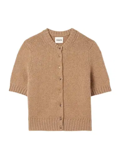 Khaite Nora Cropped Cashmere-blend Cardigan | Thumbnail 1
