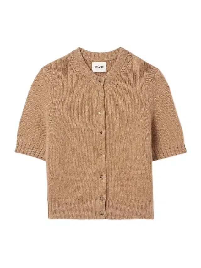 Nora Cropped Cashmere-blend Cardigan