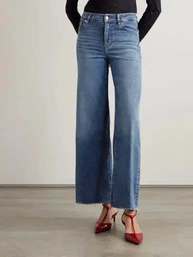 Frame Le Slim Palazzo High-rise Wide-leg Jeans | Thumbnail 3