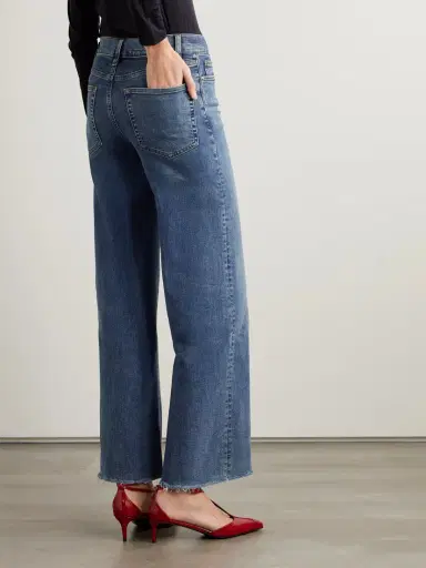Frame Le Slim Palazzo High-rise Wide-leg Jeans | Thumbnail 4
