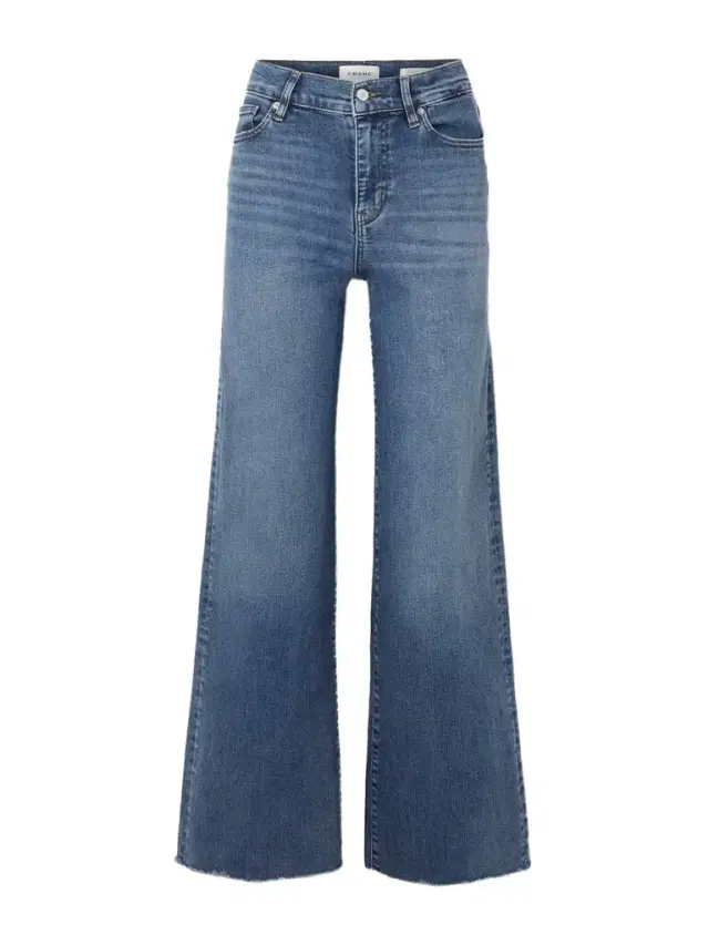 Le Slim Palazzo High-rise Wide-leg Jeans