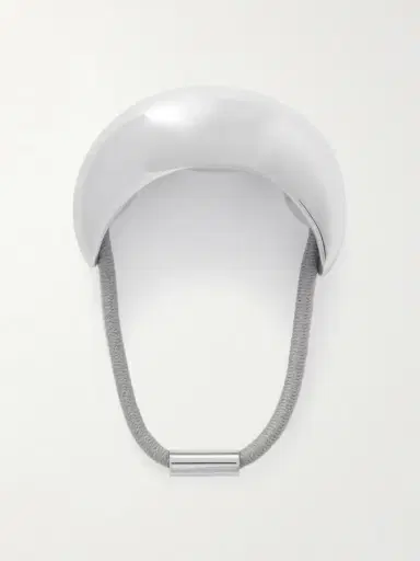 Jennifer Behr Mona Silver-tone Hair Tie | Thumbnail 3
