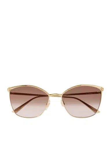 Cartier Eyewear Panthère Classic Cat-eye Gold-tone Sunglasses | Thumbnail 1