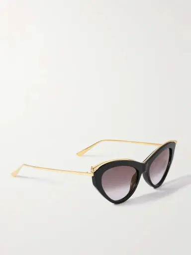 Cartier Eyewear Panthère Classic Cat-eye Acetate And Gold-tone Sunglasses | Thumbnail 3 Cartier Eyewear Panthère Classic Cat-eye Acetate And Gold-tone Sunglasses | Thumbnail 3