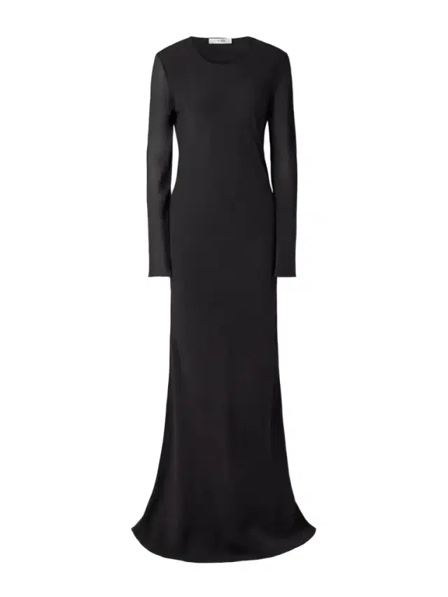 Merita Silk-georgette Gown