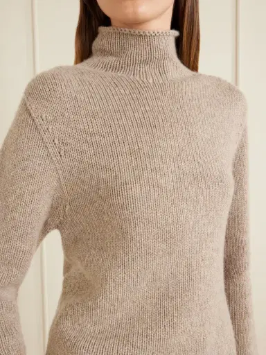 The Row Mariam Turtleneck Cashmere Sweater | Thumbnail 4